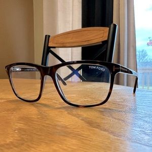 Men’s optical Tom Ford glasses.